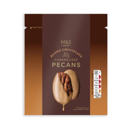 영국 M&S 막스앤스펜서 카라멜라이즈 피칸 100g Caramelised Pecans 2024 신제품