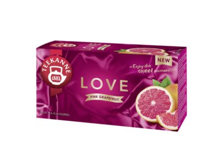 티칸네 러브 핑크 자몽 과일 허브티 Pink Grapefruit TEEKANNE 20개입