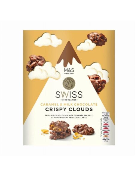 막스앤스펜서 M&S 크리스피 크라우즈 카라멜 밀크 초콜릿 140g