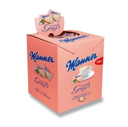 오스트리아 마너 Manner 대용량 헤이즐넛 미니 웨하스 300개입X4.2g