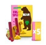 체코 Bear 100% 라즈베리&파인애플 스플릿 과일 바 20gX5개입 No Sugar 유아 간식