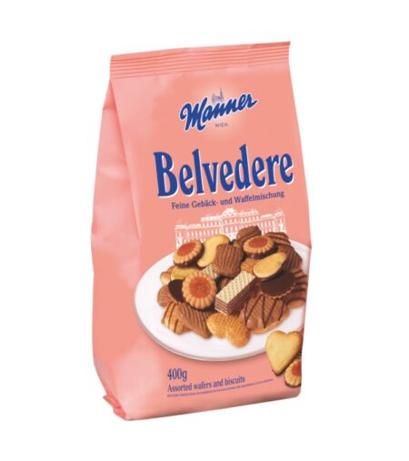 오스트리아 마너 웨하스&비스켓 믹스 대용량 Belvedere 400g Manner