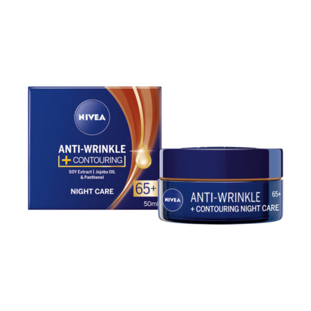 니베아 안티 윙클 컨투어링 나이트 케어 크림 50ml(65세+)