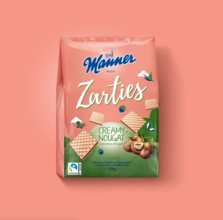 오스트리아 마너 자르티스 Zarties 크리미너겟 200g Manner