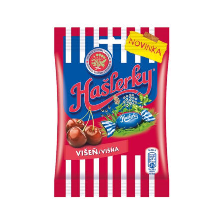 체코 전통 허브 목캔디 Haslerky 체리 허브 90g
