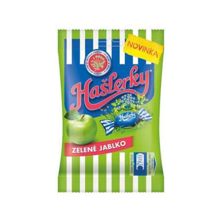 체코 전통 허브 목캔디 Haslerky 사과 허브 90g