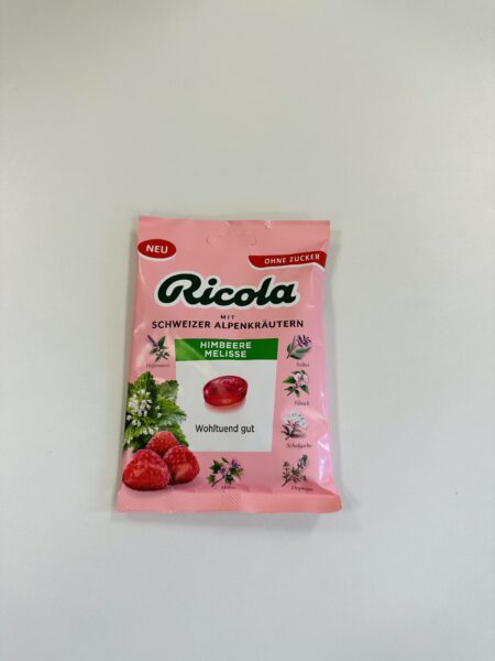 리콜라 라즈베리 Ricola 스위스 무설탕 허브캔디 75g 대용량 (신제품)