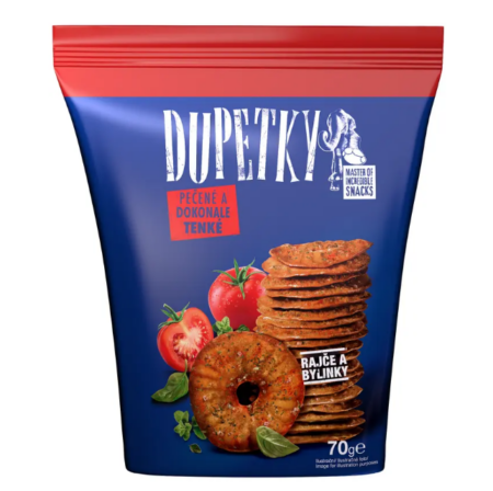 바삭바삭 맛있는 엘리펀트 구운 프레첼 토마토&허브 70g