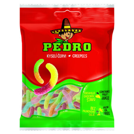 프라하 페드로 젤리 유럽 PEDRO 젤리 - 사우어 지렁이 80g