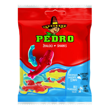 프라하 페드로 젤리 유럽 PEDRO 젤리 - 상어 80g