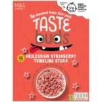 영국 M&S 막스앤스펜서 TASTE BUD 스트로베리 통곡물 시리얼 375g