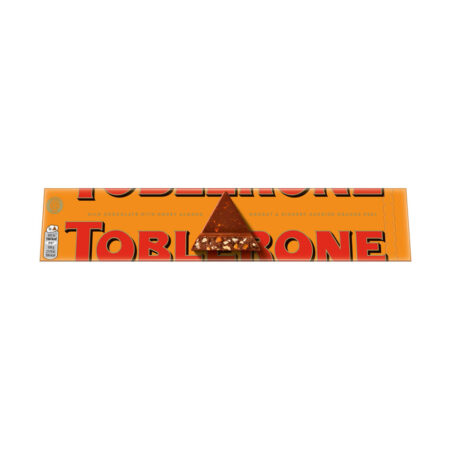 스위스 초콜릿 토블론 Toblerone 아몬드&오렌지 밀크 초콜릿 360g (빅사이즈)