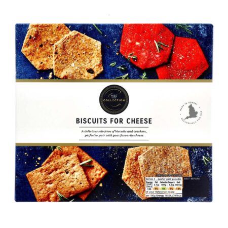 영국 막스앤스펜서 컬렉션 비스킷 포 치즈 M&S Biscuits For Cheese 260g