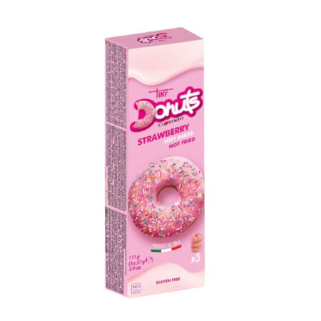 쿠오레네로 Cuorenero 딸기 맛 이탈리아 도넛 111g (3개입)