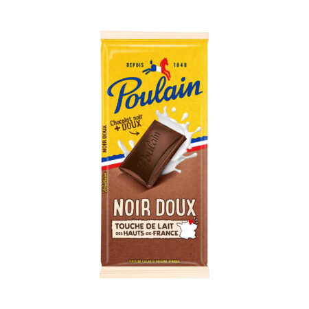 프랑스 폴리안 Poulain 부드러운 다크 초콜릿 95g