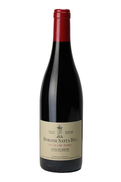 Santa Duc, Côtes-du-Rhône rouge Les Quatre Terres 2023