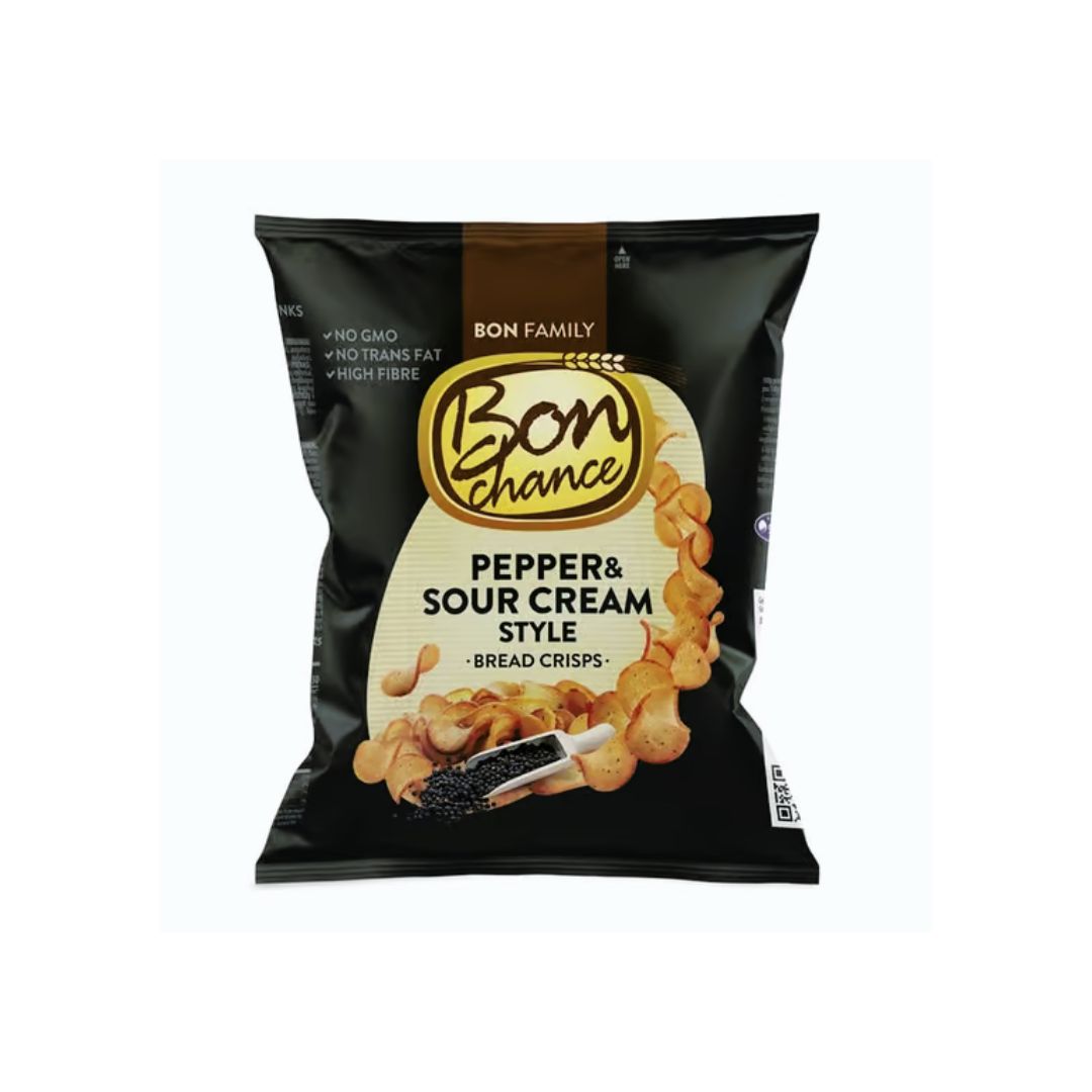 본찬스 바삭 구운 브레드 비스켓 - 후추&사우어 크림 60g