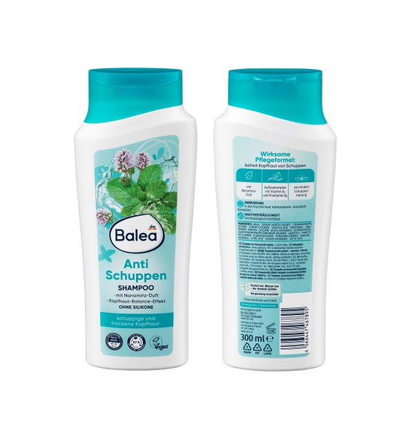 독일 DM 발레아 Balea 비듬 방지 헤어 샴푸 300ml