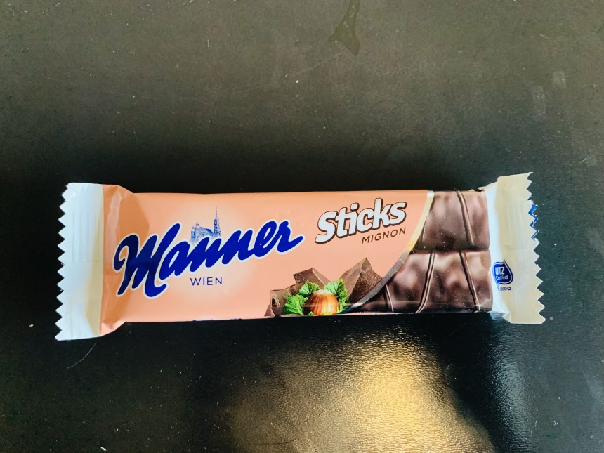 마너 웨하스 미니 스틱 다크초코 미그논 30g Manner sticks 이미지