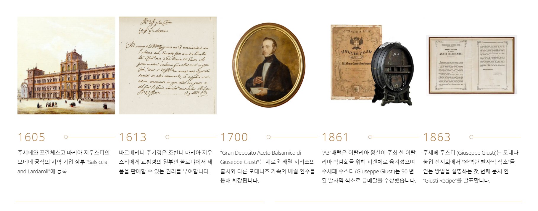 Giuseppe Giusti 발사믹 식초