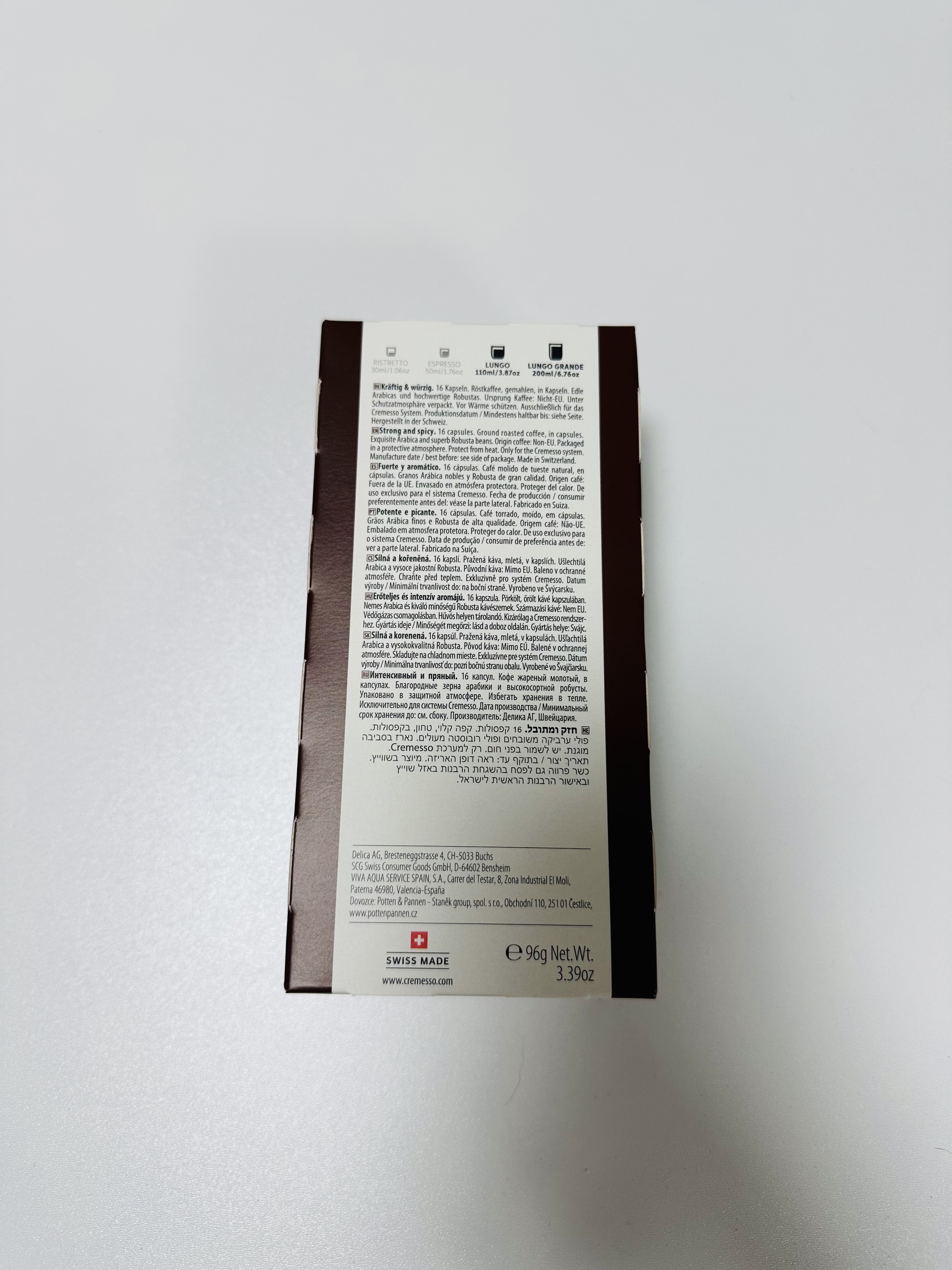 Cremesso Capsule Lungo Fortissimo
