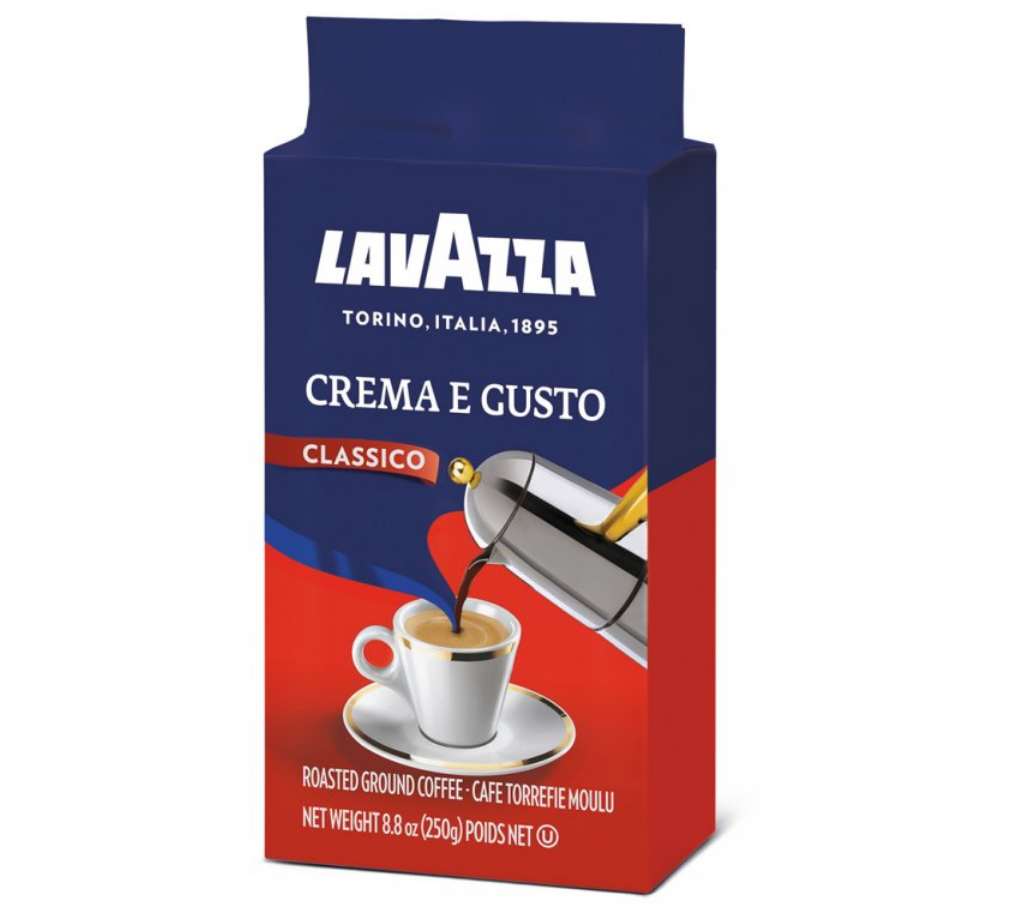 라바짜 Lavazza 에스프레소 크레마 에 구스토 클라시코 분쇄커피 250g