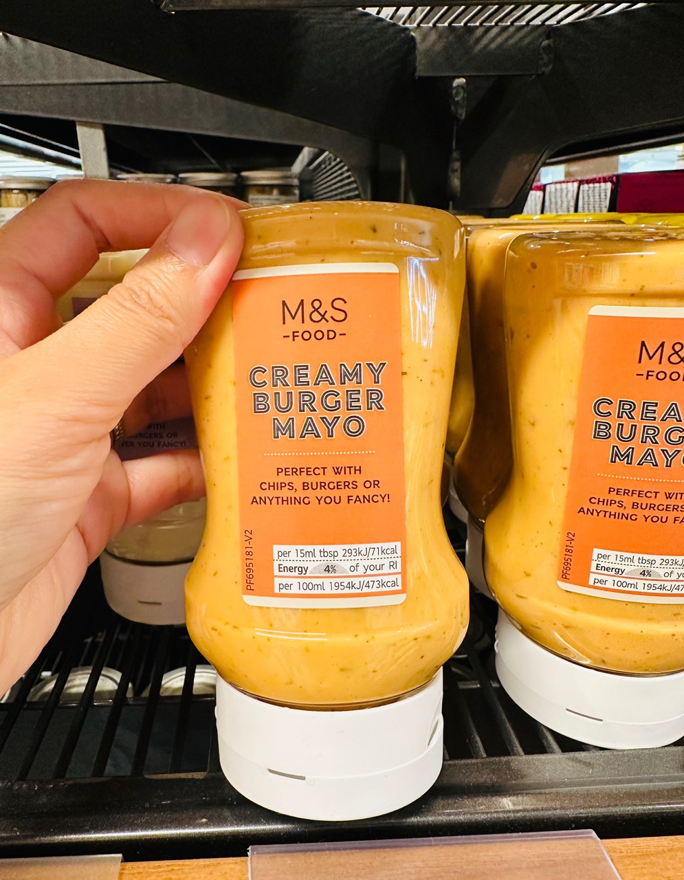 막스앤스펜서 M&S 크리미 버거 마요네즈 소스 활용