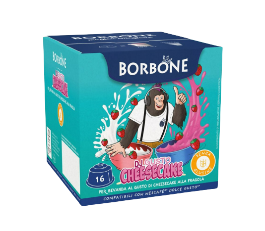 Dolce Gusto Compatible Capsule Cafe Borbon Cheesecake