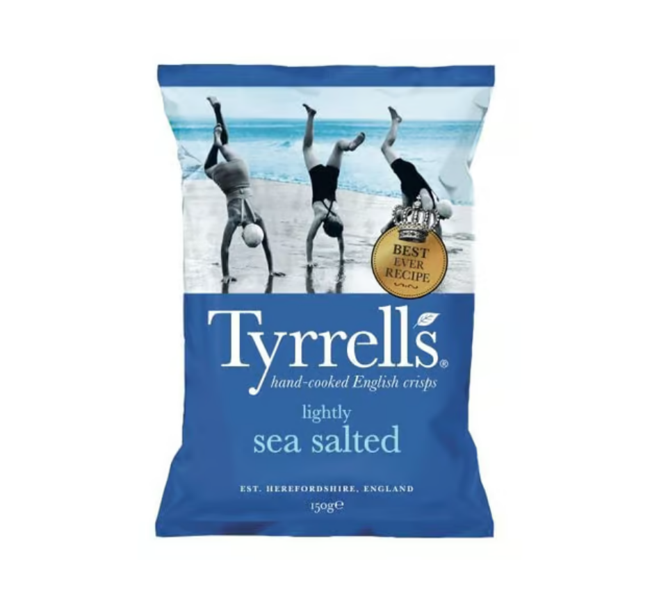 Tyrrells 티렐스 영국 프리미엄 감자칩 - 바다 소금 맛 150g