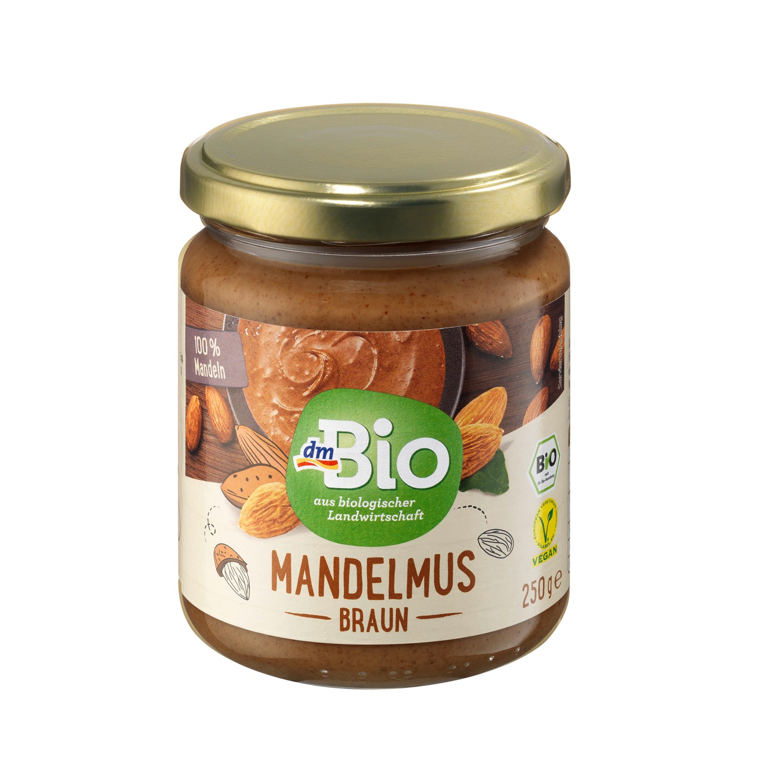독일 DM Bio 유기농 아몬드 크림 250g