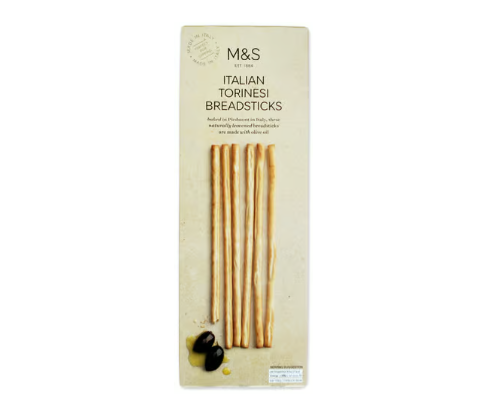 M&S 막스앤스펜서 이탈리안 토리네시 올리브 오일 브레드 스틱 125g