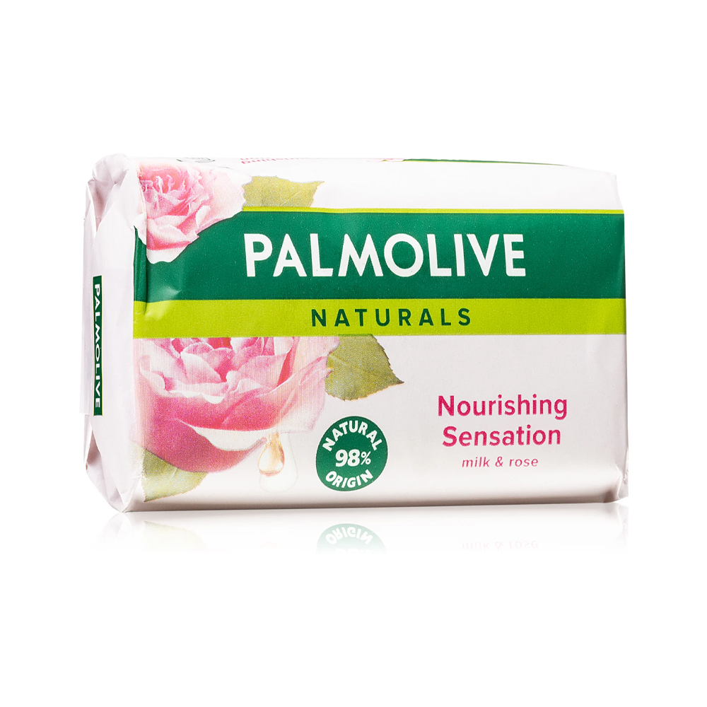 팜올리브 Palmolive 내추럴 비누 - 밀크 앤 로즈 90g