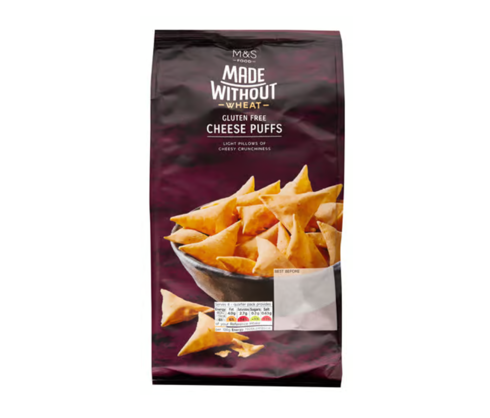 M&S 영국 막스앤스펜서 글루텐 프리 고다 치즈 맛 감자 스낵 100g