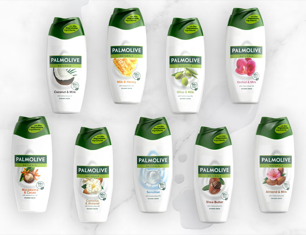 팜올리브 Palmolive 내추럴 샤워밀크 바디워시 - 올리브 앤 밀크 250ml