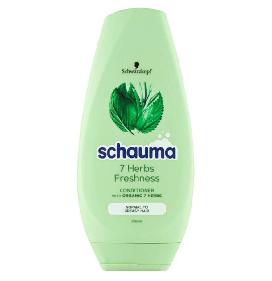 슈바츠코프 샤우마 Schwarzkopf Schauma 7가지 허브 헤어 트리트먼트 250ml
