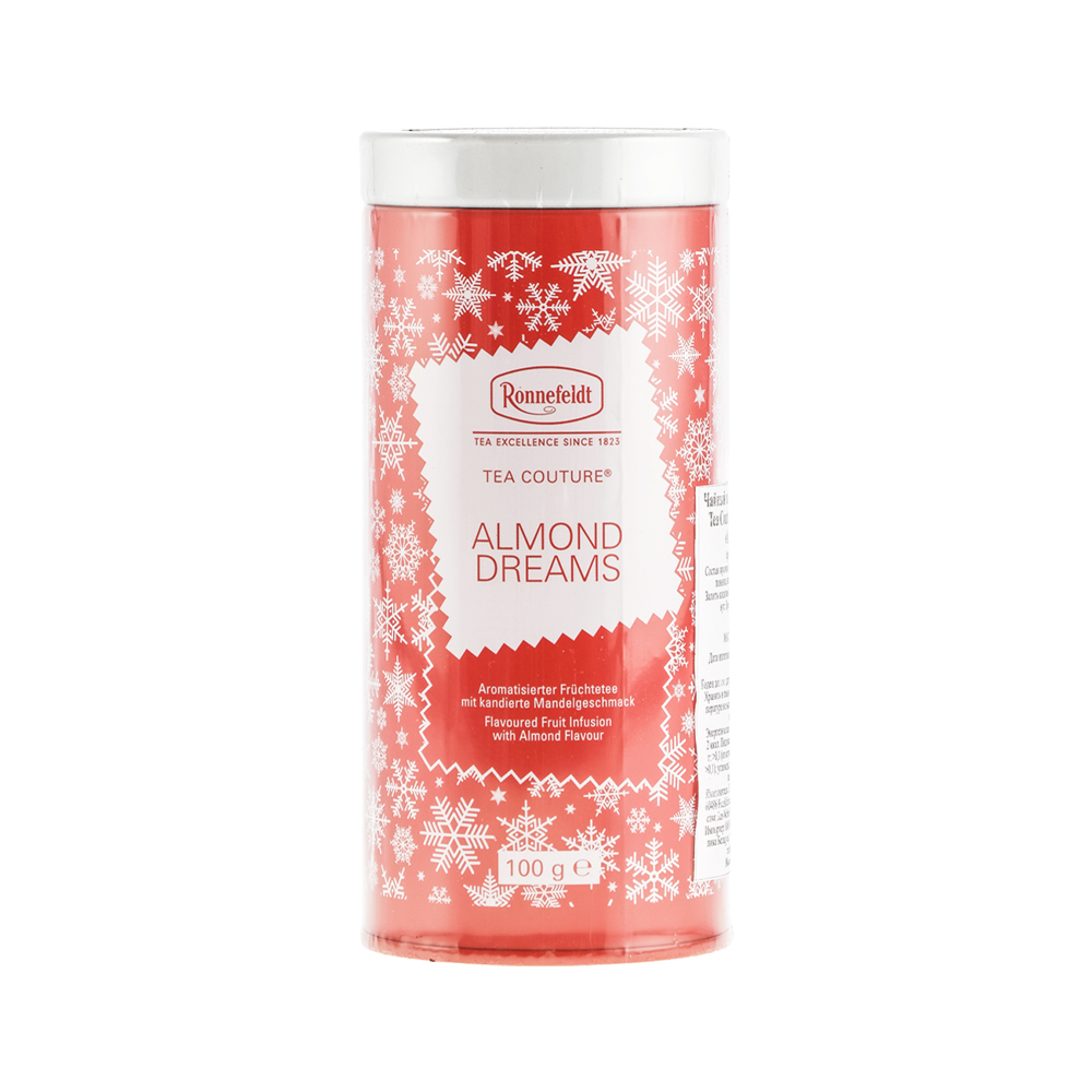 로네펠트 티 COUTURE II Almond Dreams 과일차 루스티 100g 틴 케이스