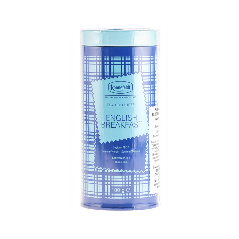 로네펠트 티 COUTURE II English Breakfast 루스티 100g 틴 케이스