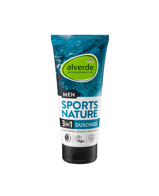 독일 알베르데 맨 alverde MEN 샤워 젤 3 in 1 스포츠 네이처 200ml
