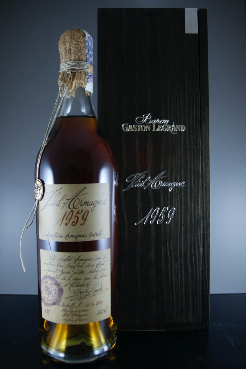 Baron Gaston Legrand, Vieil-Armagnac 1959 dárkové balení